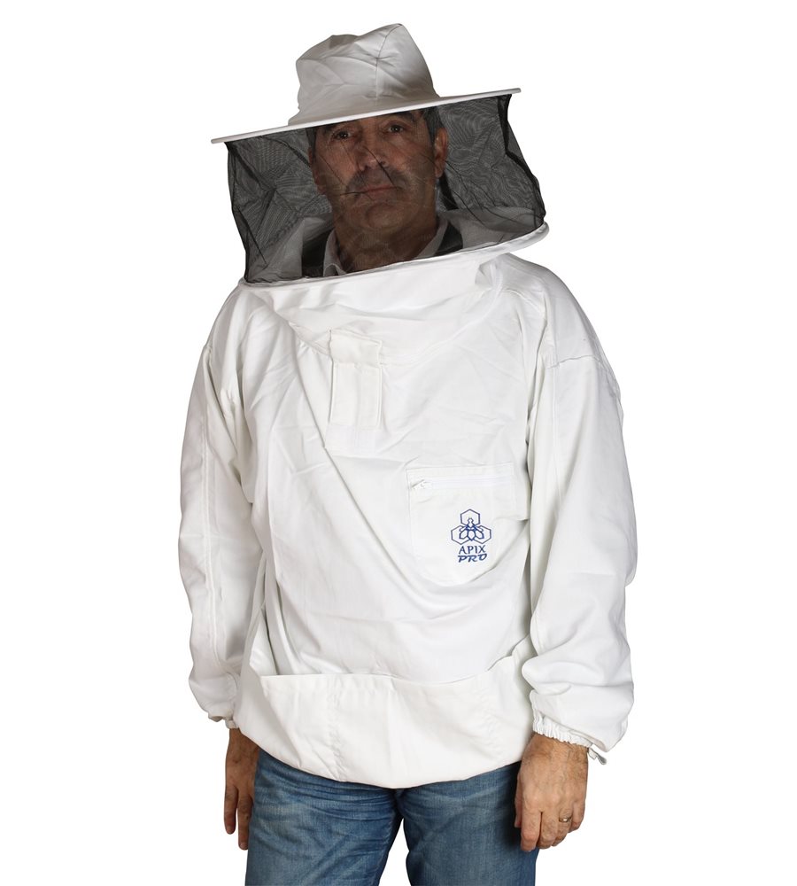 Camicia apicoltore con cappello e velo M - Tom Press