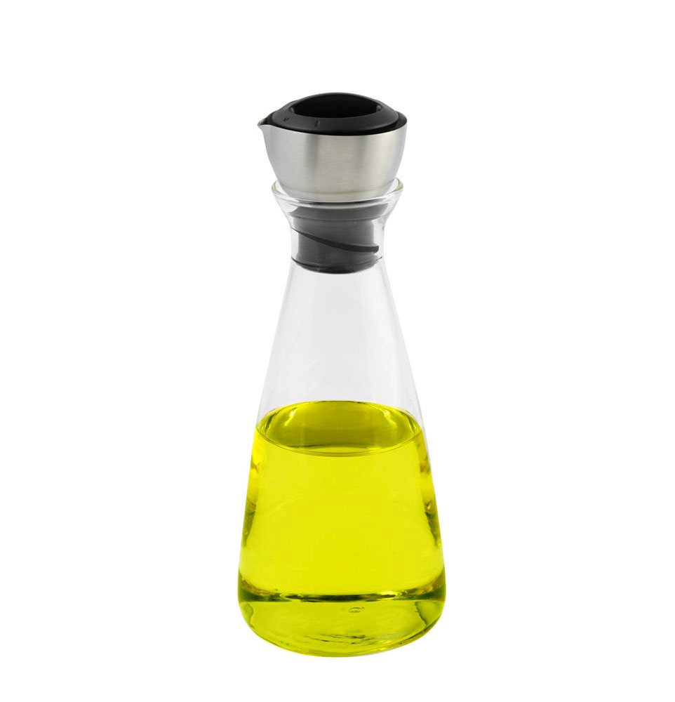 Porta olio o aceto in vetro h. 20 cm - Tom Press